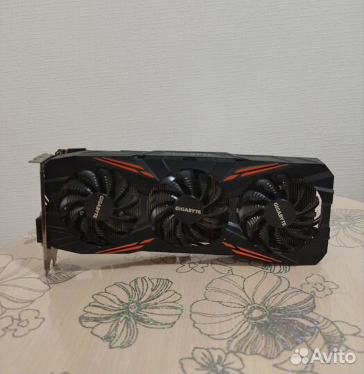 Видеокарта Gigabyte GTX 1070 8gb