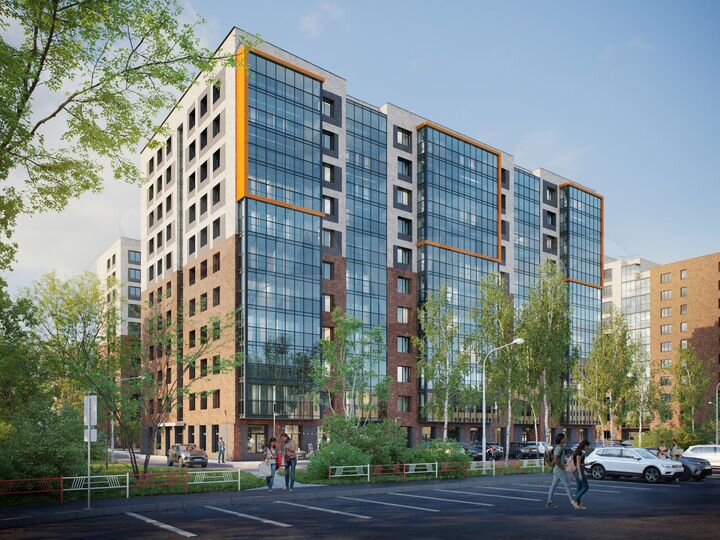 2-к. квартира, 47 м², 9/11 эт.