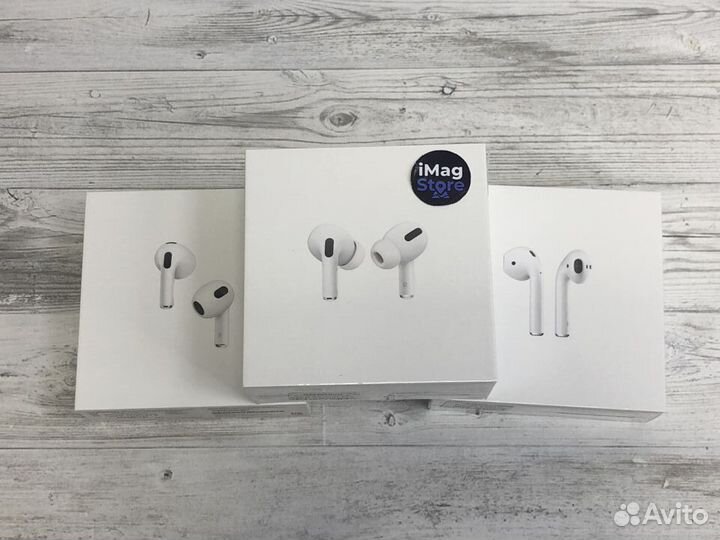 Наушники AirPods 2 / Pro / Max / AirPods 3 / Новые