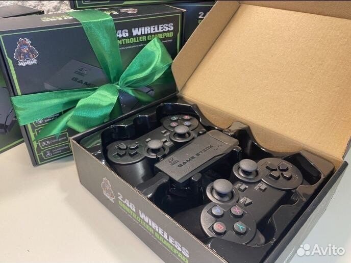 Игровая приставка game stick 4k 64gb + доставка