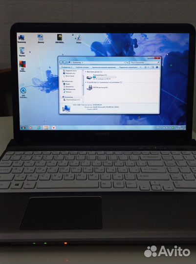 Ноутбук sony vaio