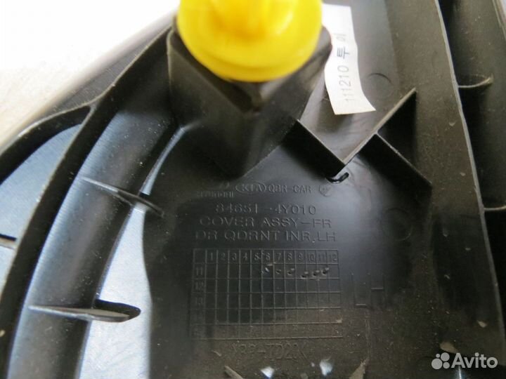 Уголок передней двери Kia Rio 3