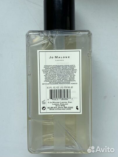 Jo malone духи гель для душа крем