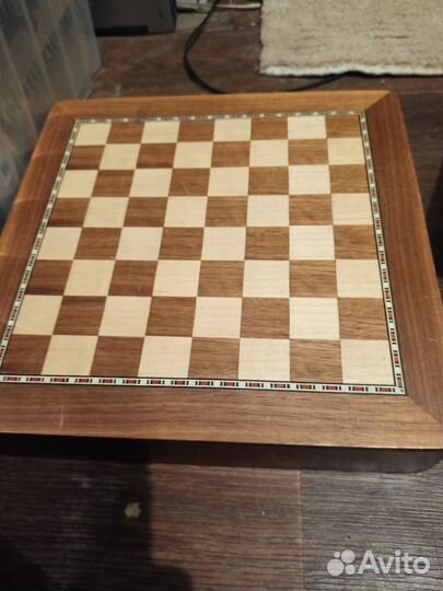 Шахматы-нарды-шашки деревянные