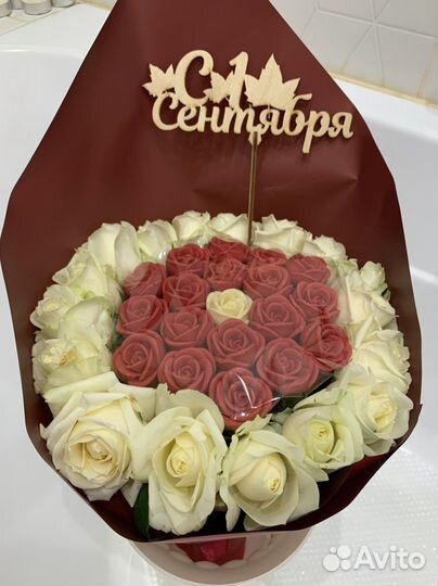 Букет из шоколадных роз