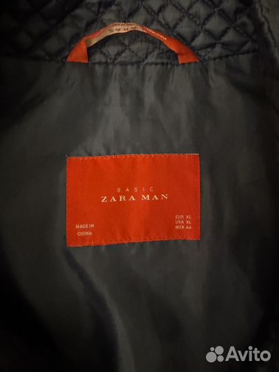 Куртка zara мужская