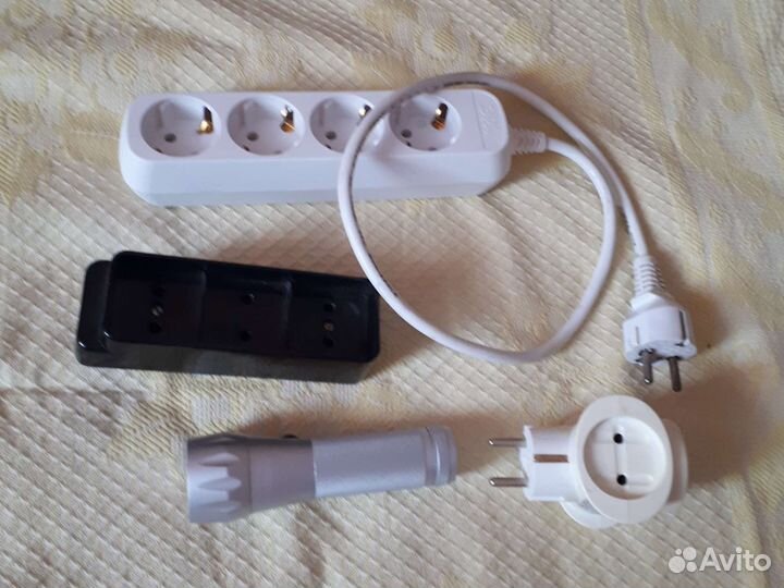 Удлинитель Эра на 4розетки Разветлитель
