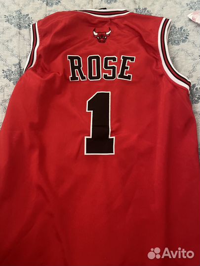 Джерси майка баскетбол derrick rose chicago bulls