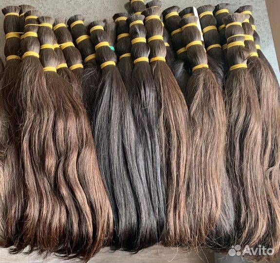 Волосы натуральные для наращивания 50см