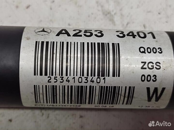 Кардан передний w253 GLC-class 651.921 09.2016