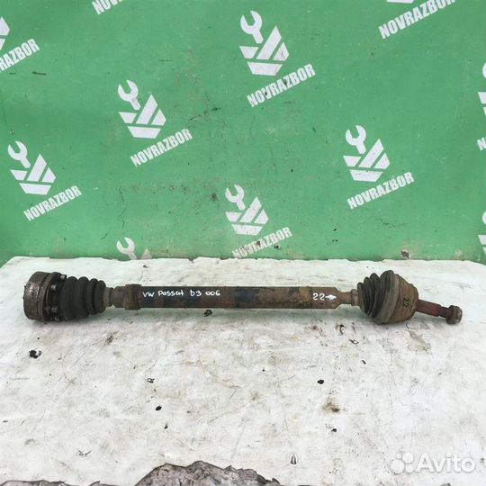 Полуось передняя правая Фольксваген Пассат Б3
