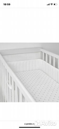 Бортики на детскую кроватку