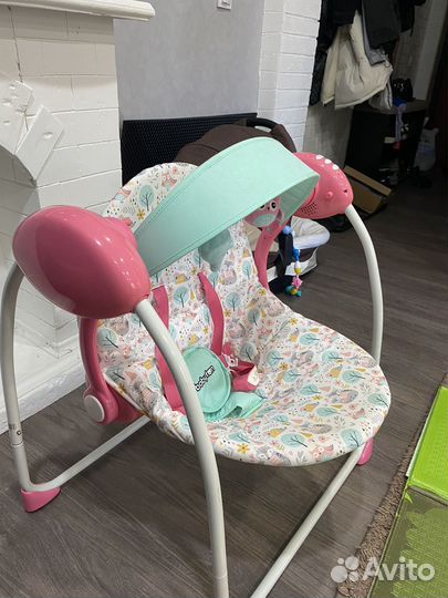 Детские электронные качели