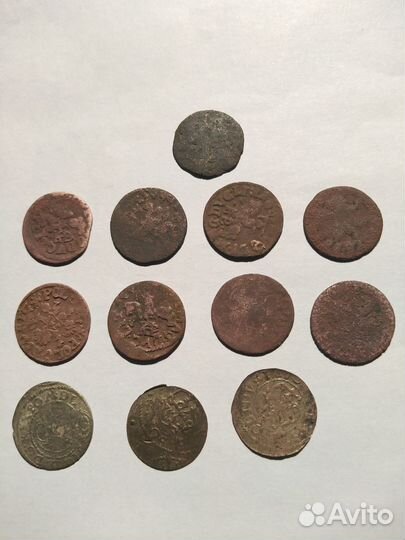 Монеты 14 шт Пул Солиды. Орда. Польша. Литва