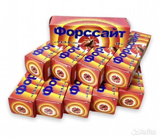 100 шт форссайт от клопов и тараканов 50мл