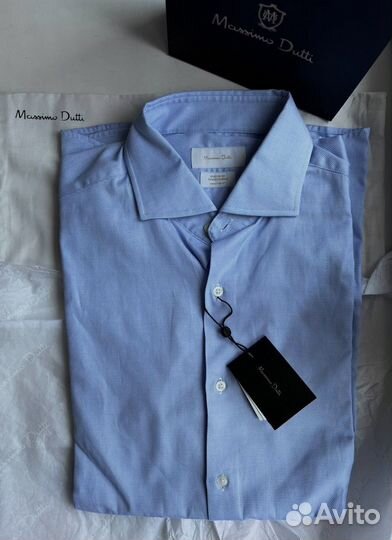 Фирменные рубашки Massimo Dutti и Gant