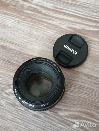 Объектив canon 50 мм