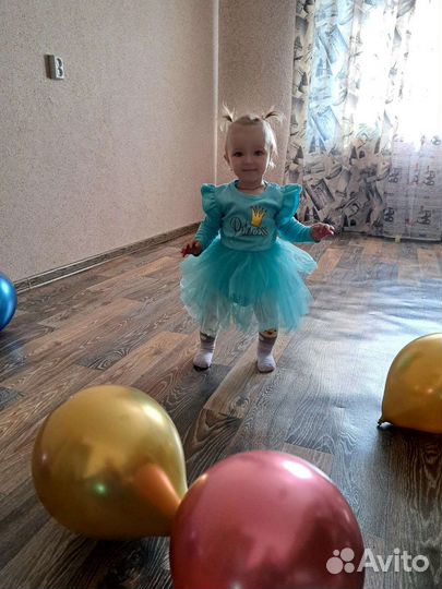 Платье для девочки 86