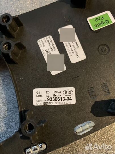 Накладка центральная салона BMW 7 g11 g12