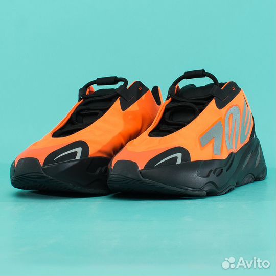 37 Кроссовки Adidas Yeezy Boost 700 mnvn, Orange