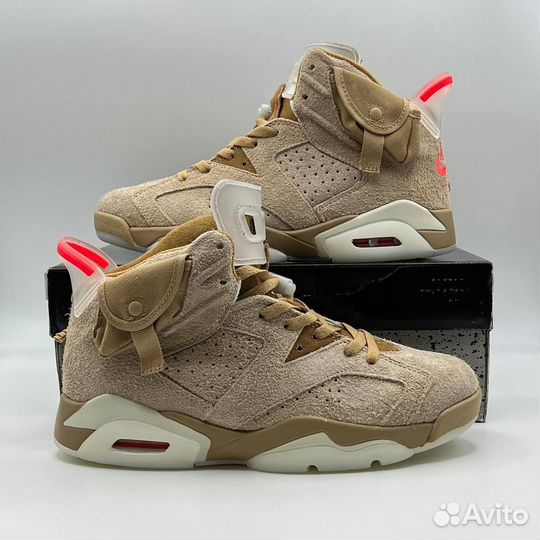 Кроссовки Travis Scott & Nike Air Jordan 6 Retro