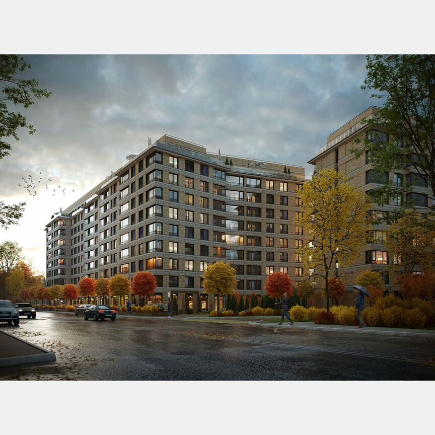 3-к. квартира, 126 м², 9/10 эт.