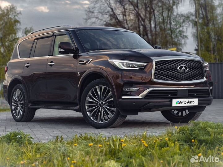 Infiniti QX80 5.6 AT, 2018, 167 000 км