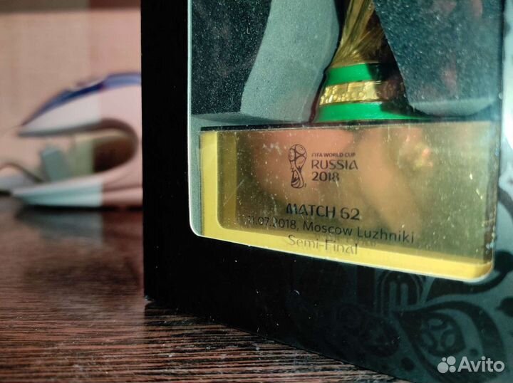 Fifa world cup 2018 сувенир кубок match 64 11.07.2