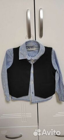 Рубашка с жилеткой