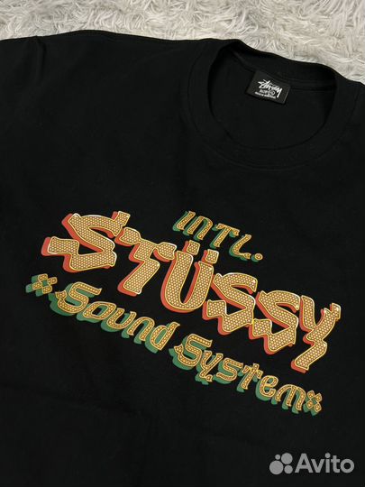 Футболка Stussy черная