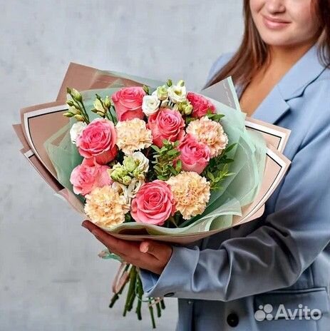 Живые цветы букеты