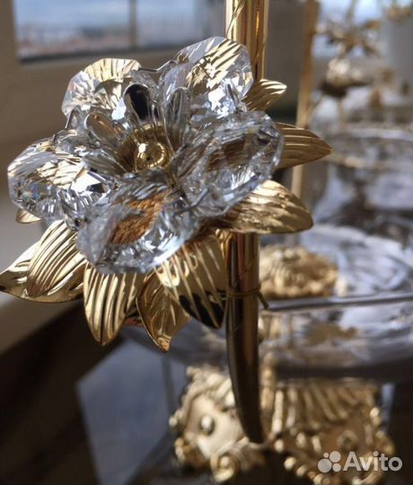 Конфетница Вазы Swarovski Crystal