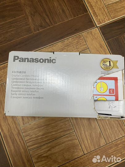 Цифровой беспроводной телефон Panasonic