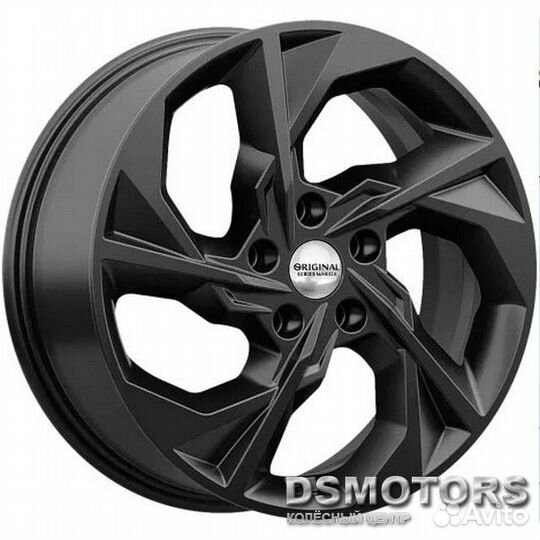 Диски KL-366 7/17 5x114.3 ET45 d66.1 чёрный бархат