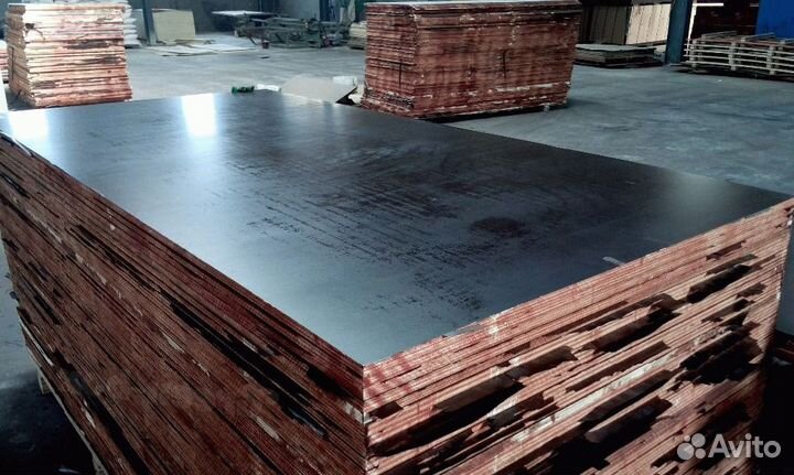 Фанера ламинированная б/у