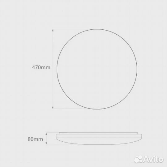 Умный потолочный светильник Yeelight Halo ylxd50YL