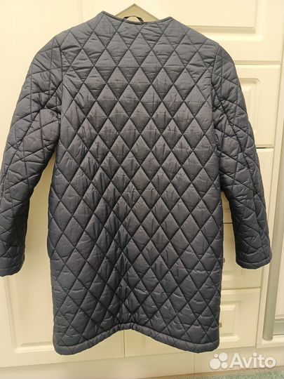 Демисезонное стеганное пальто