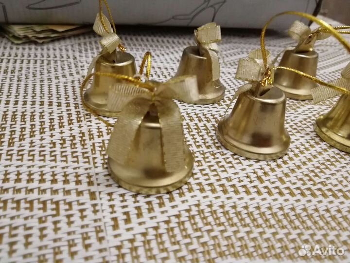 Колокольчики гдр (ёлочные игрушки, украшения)