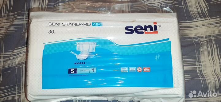 Подгузники для взрослых сени 30 штук