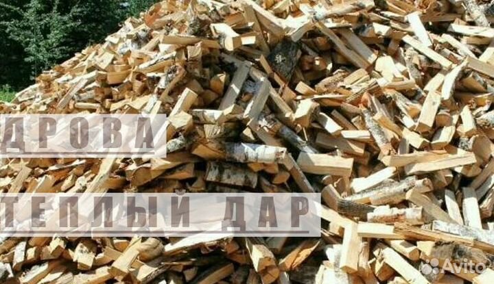 Дрова колотые