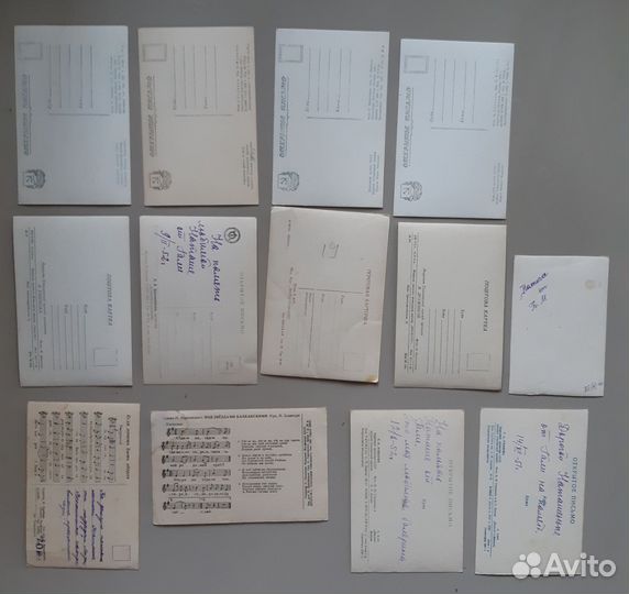 Карточки, открытки актеры артисты СССР