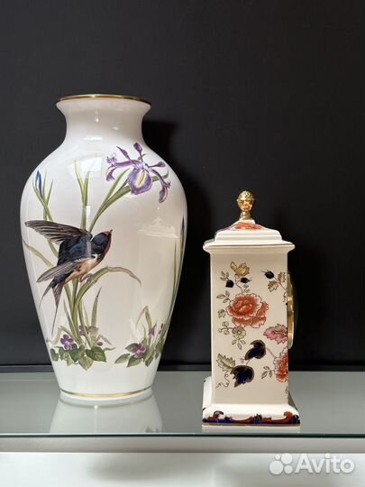 Часы Masons Ironstone Blue Mandalay