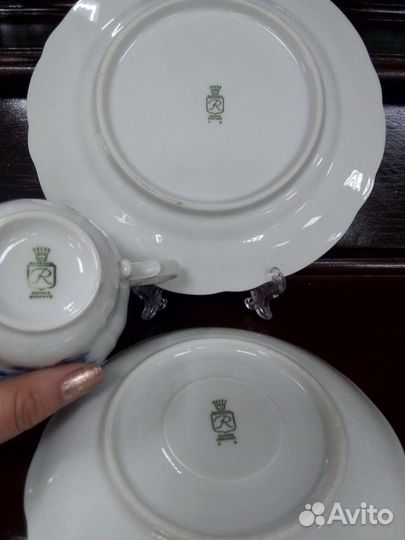 Чайное трио фарфор