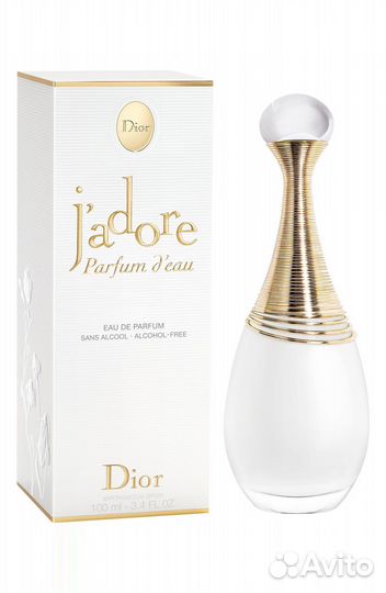 J'adore parfum D'EAU 100мл