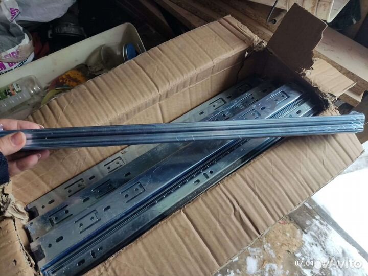 Шариковые направляющие для ящиков