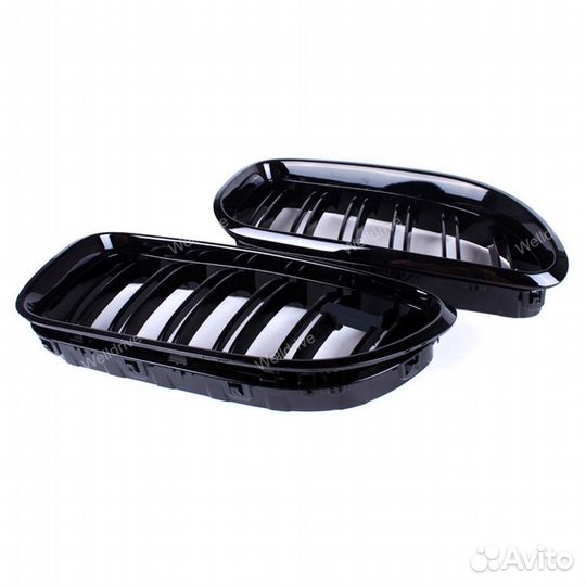 Решетки радиатора BMW 6 F06 F12 черн глянц тюнинг