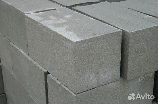 Шлакоблок полнотелый