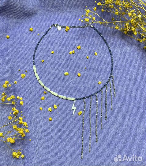 Чокер из натуральных камней