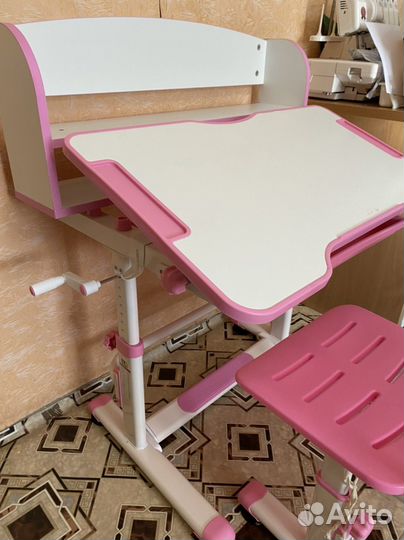 Растущая парта и стул Mealux Evo