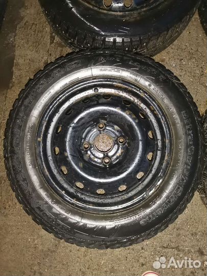 Комплект зимних колес r15 на chevrolet lacetti